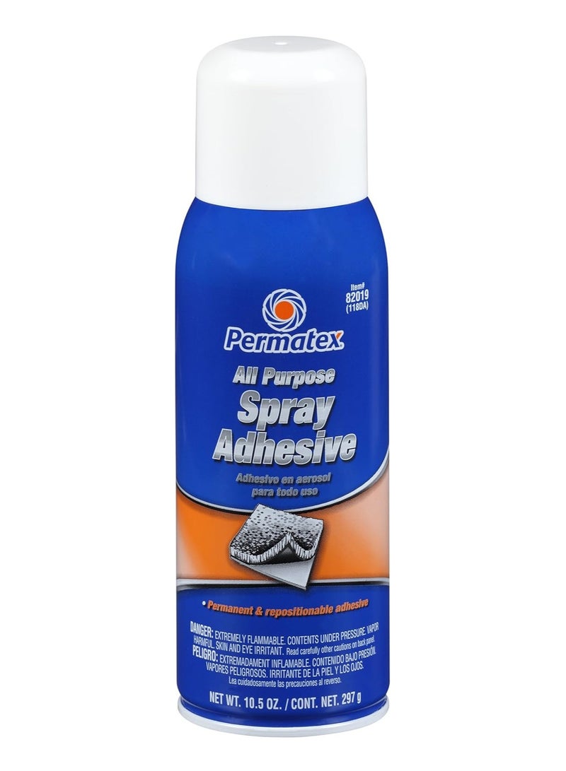 Permatex Permatex 82019 ALL PURPOSE SPRAY ADHESIVE 10.5oz - Image 1