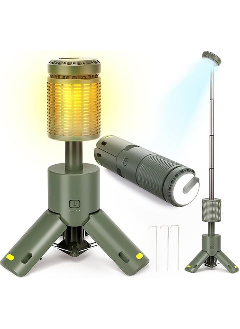 Folding Camping Light Portable Telescopic Lanterns Built-in 10000mAh Outdoor Waterproof Magnetic Lamp With Triangle Stand Base