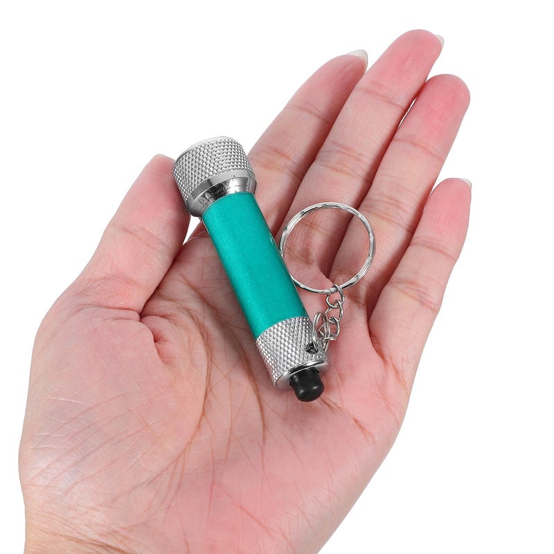 Portable Mini LED Keychain Flashlight 8 Pack Metal Alloy Torch for Camping Hiking Fishing - Image 5