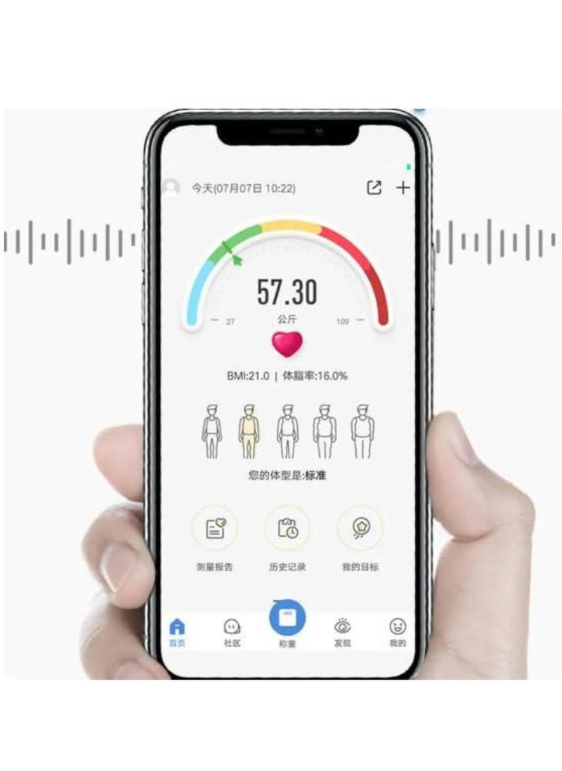 ELTRAZONE Household Body Fat Scale, Accurate BMI Measurement for Weight Loss, Fitness Goals & Health Tracking, Digital Bathroom Scale with High Precision Sensors, Easy-to-Read LCD Display - Image 2