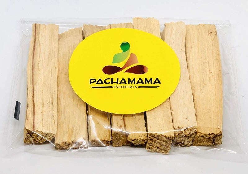 Pachamama Essentials Premium Palo Santo Holy Wood Incense Sticks from Peru for Purifying Cleansing Healing Meditating Stress Relief 100 Natural and Sustainable Wild Harvested 6