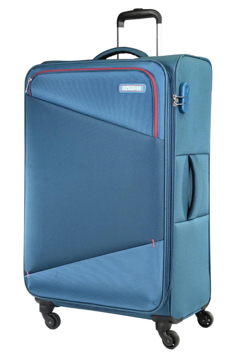 AMERICAN TOURISTER Mystic Expandable Spinner 80cm Dutch Blue – Spacious Large Spinner Luggage for Long Trips with TSA Lock - Image 1