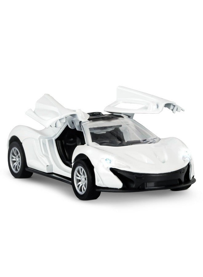 بيبي ألعاب سيارات سباق BAYBEE تعمل بالاحتكاك، مجموعة ألعاب سيارات دفع وسحب للأطفال الصغار | سيارات دفع | سيارات احتكاك للأطفال الأولاد والبنات من سن 2 إلى 5 سنوات (أبيض) - Image 1