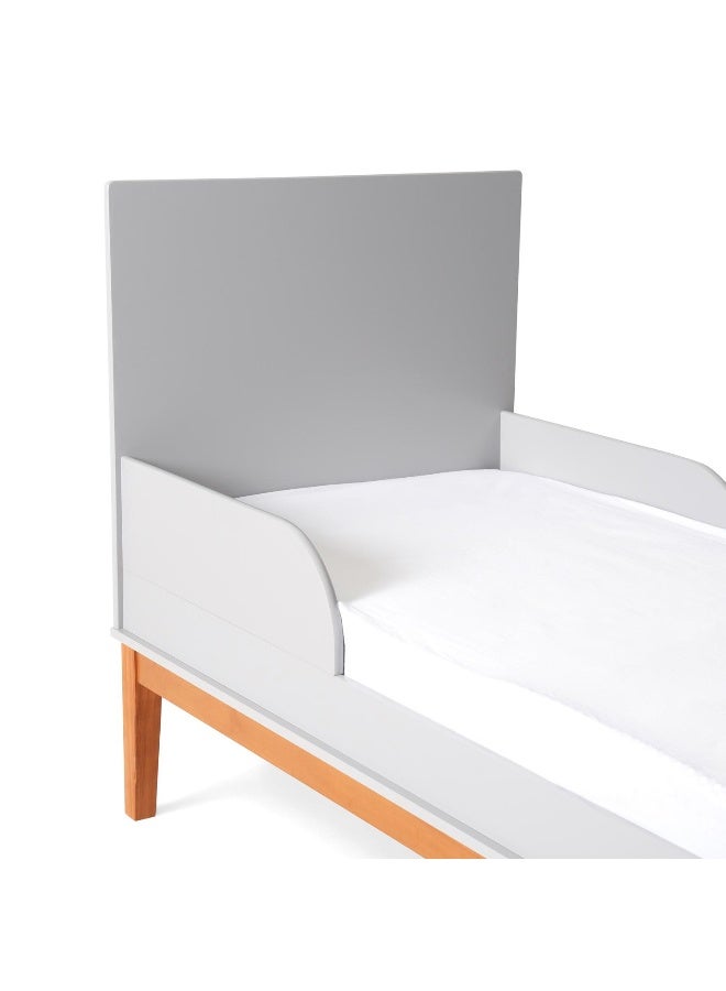 Pan Home Elenor Baby Crib 70X130 Cm - Grey - Image 5