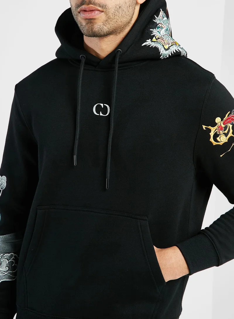 CRIMINAL DAMAGE Horihito Vs Horihito Hoodie