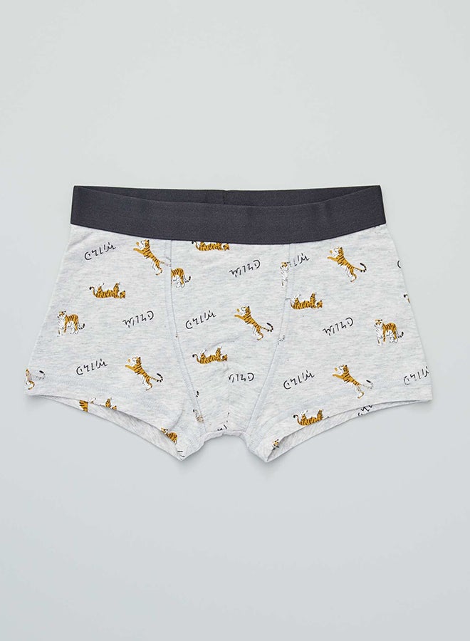 Kiabi Boy Pack Of 3 Pairs Of Printed Boxer Shorts  - Image 4
