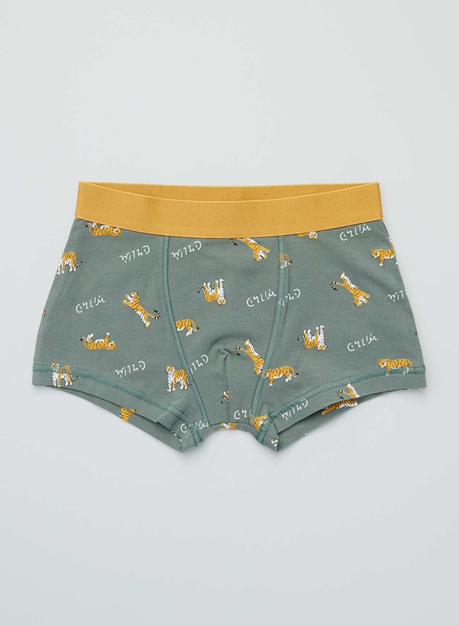 Kiabi Boy Pack Of 3 Pairs Of Printed Boxer Shorts  - Image 2