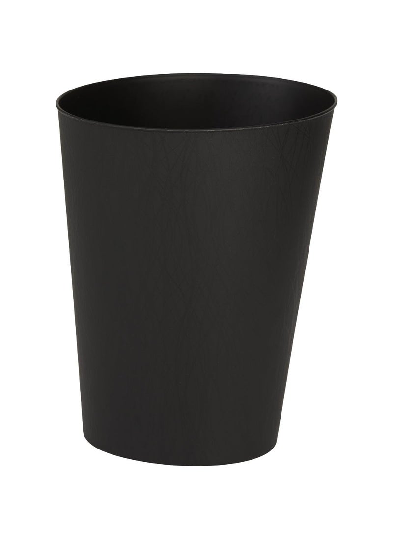 HMS Co. Hefty Round Wastebasket 23 gal Black 