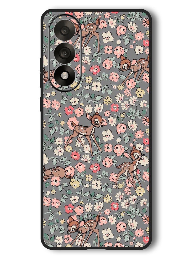 Theodor Case Compatible with OnePlus Nord 5 6.83 Inch Protection Shockproof Bumper Cover Deer Pattern - Image 1