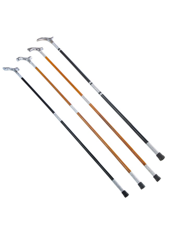 السنيدي عصا اماراتي خشب، ملون - Image 1