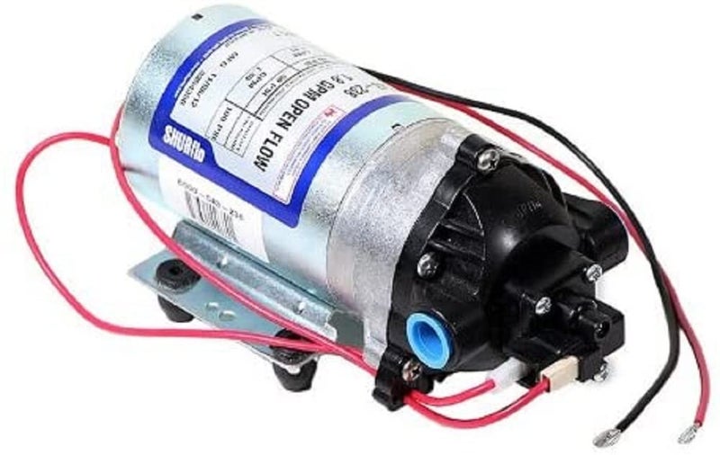 Shurflo 8000-543-238 On Demand 12VDC Diaphragm Pump With Pressure Switch For Heavy Duty Agricultural Spraying & Fluid Transfer, 1.8GPM, 100PSI, Self-Priming, Viton Valves, Back-Flow Check Valve - Image 1