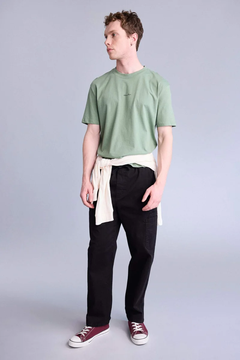 Defacto  Baggy Fit Trousers for Men | Best Price UAE