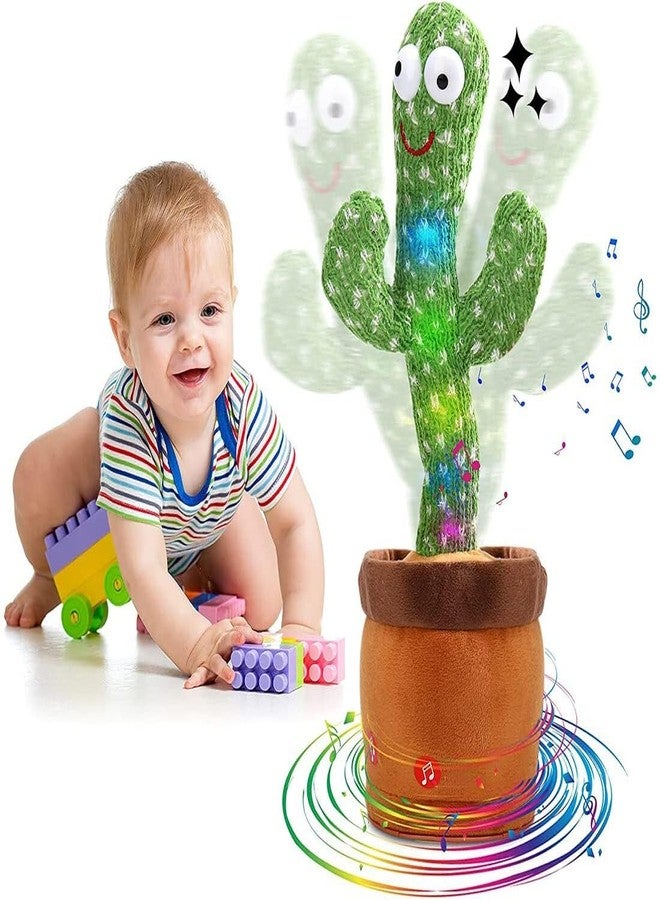 Hda Group Wool Dancing Cactus Toy for Girls and Boys Learning & Educational Toy for Kids | Birthday & Return Gift| ( Green ) - Image 2