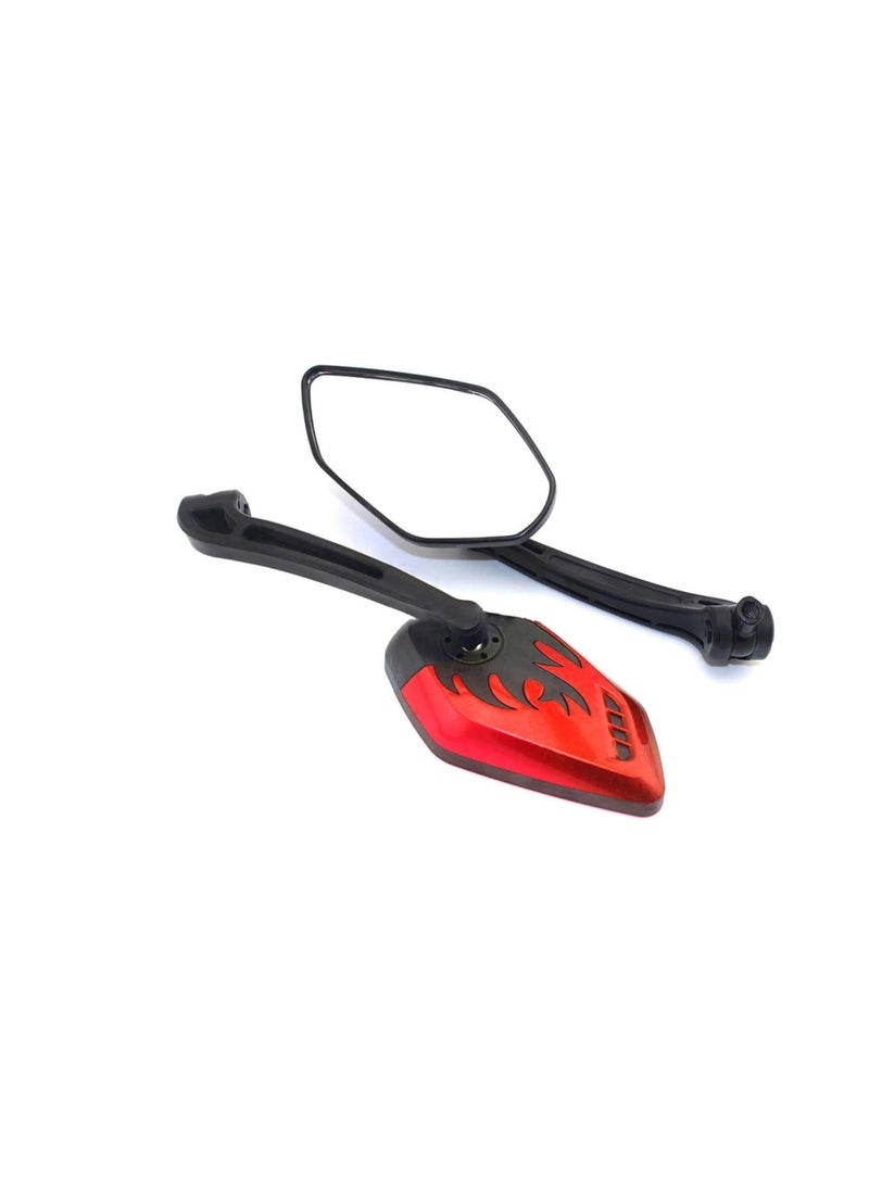 Motorcycle Mirror Set Rearview Mirrors, Random Color Selection - Image 4