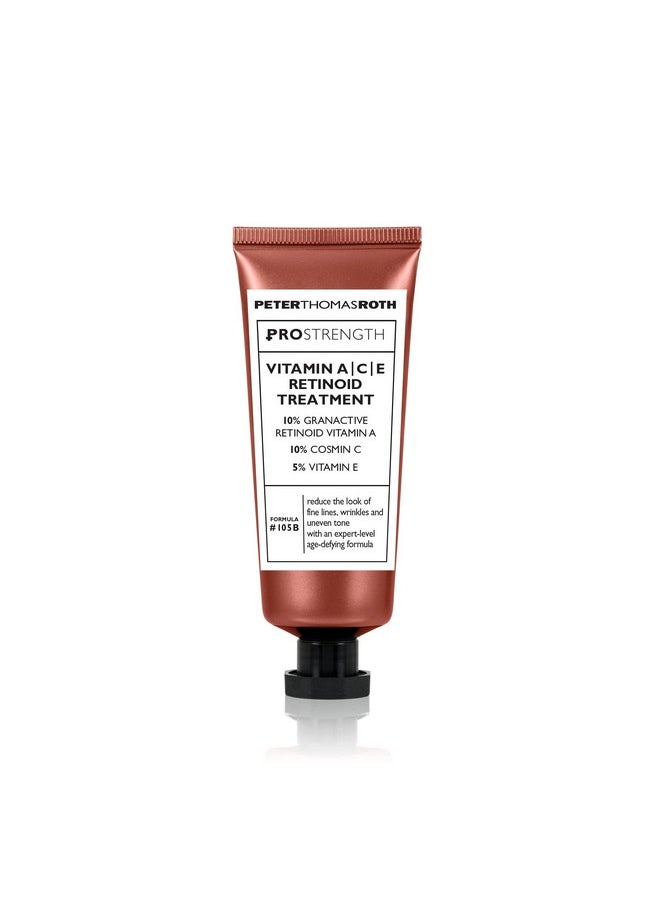 PETER THOMAS ROTH - Pro Strength Vitamin Ace Retinoid Treatment For Fine Lines Wrinkles And Uneven Tone Antiaging And Brightening Cream With Vitamins A C And E - Image 1