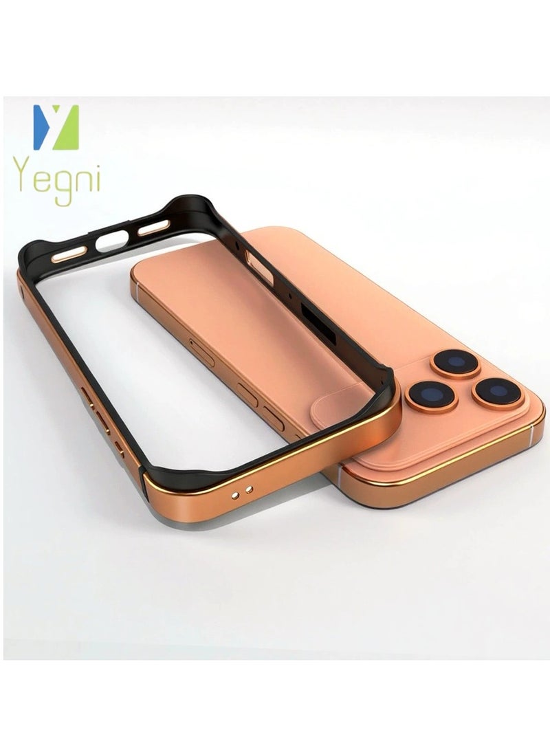 نعم سيدي. جراب واقٍ بإطار معدني مناسب لهاتف iPhone 17 Pro جراب واقٍ للهاتف المحمول iPhone 17 Pro Max إطار هاتف محمول من Apple - Image 4