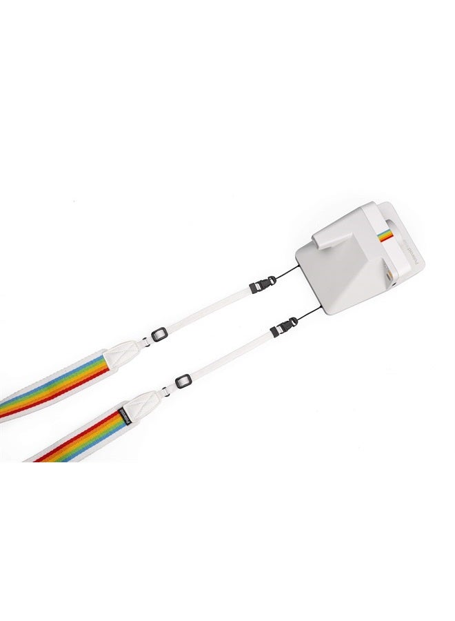Polaroid Camera Strap Flat – Rainbow Stripe - Image 3