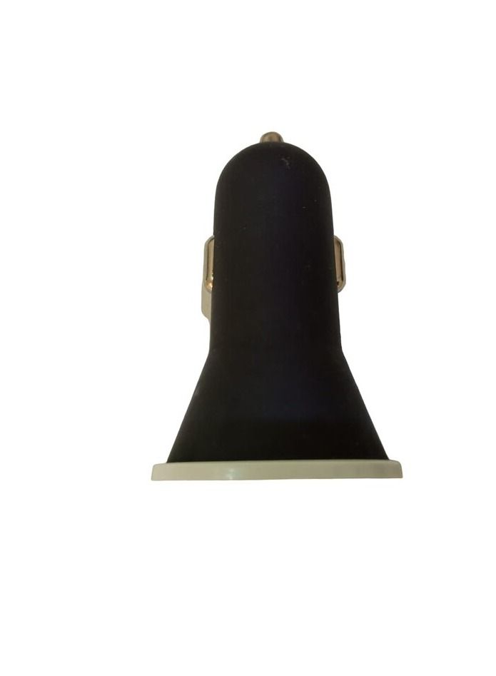 Dual USB Car Charger 5V 1A and 2A Black - Image 2