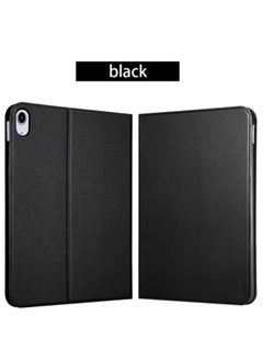 Ultra-Thin Cloth Pattern Flip Stand Case for Samsung Galaxy Tab A7 (10.4") / T505 / T500 - Black
