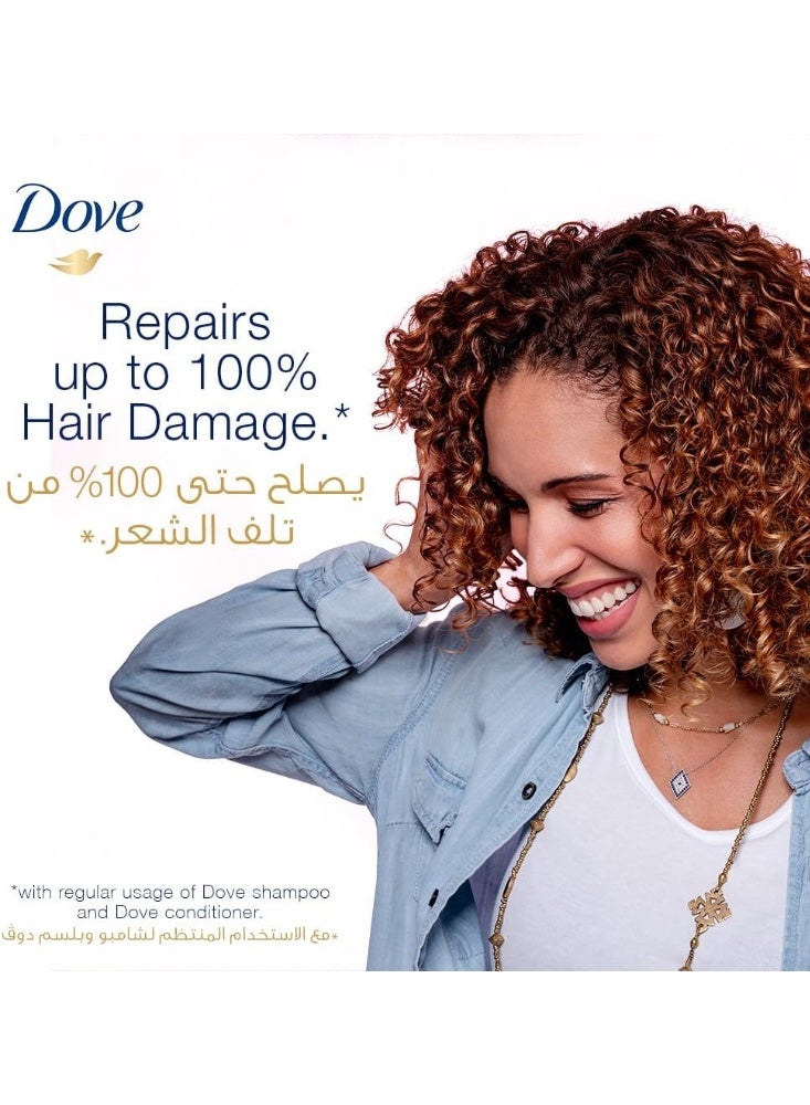 دوف بلسم دوف للشعر الجاف، عناية يومية مغذية لشعر أنعم بنسبة تصل إلى 100%*، 350 مل - Image 4