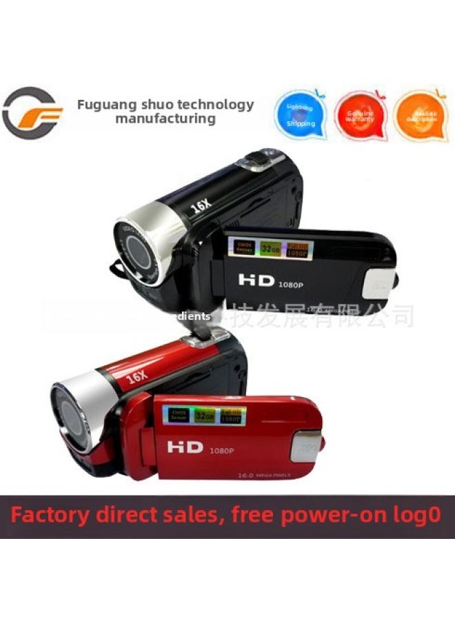 Generic 2.7 Inch 1080p Camera HD 16 Million Night Vision Electronic Anti-shake DV Digital Camera Camera D90-Body Color:White  - Image 2