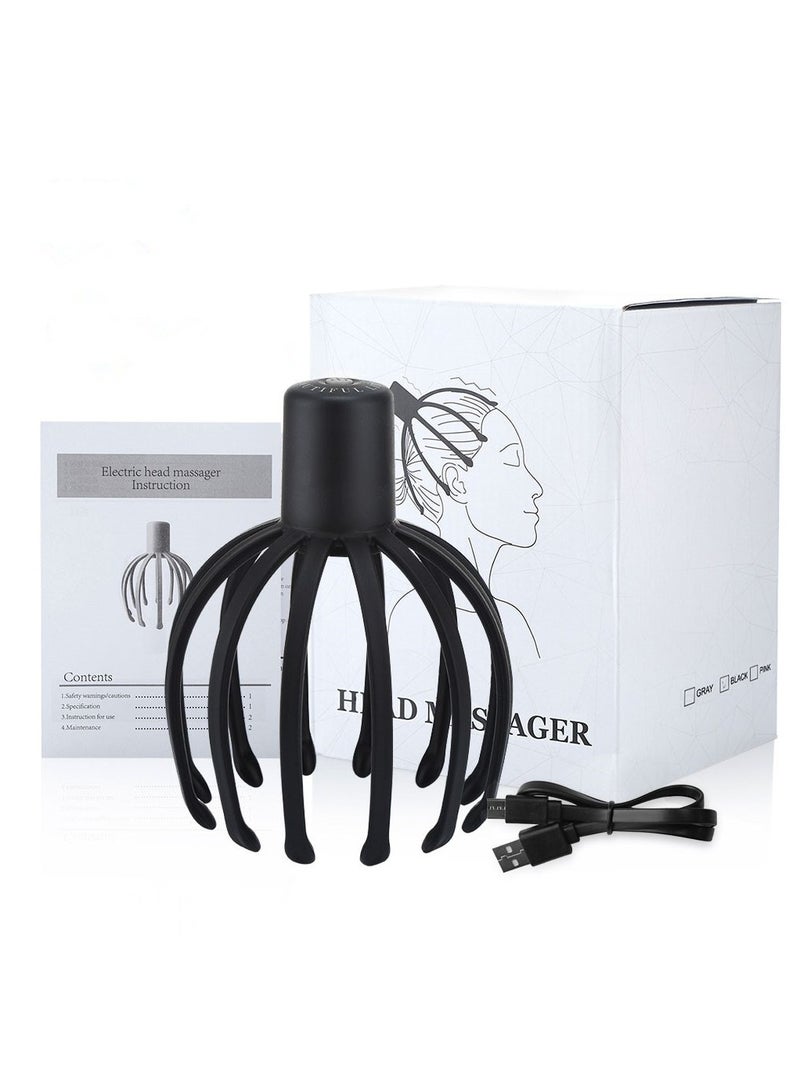 general Multi-claw Electric Massager Head Scalp Kneading Massager Octopus Electric Head Massage Claw - Image 1