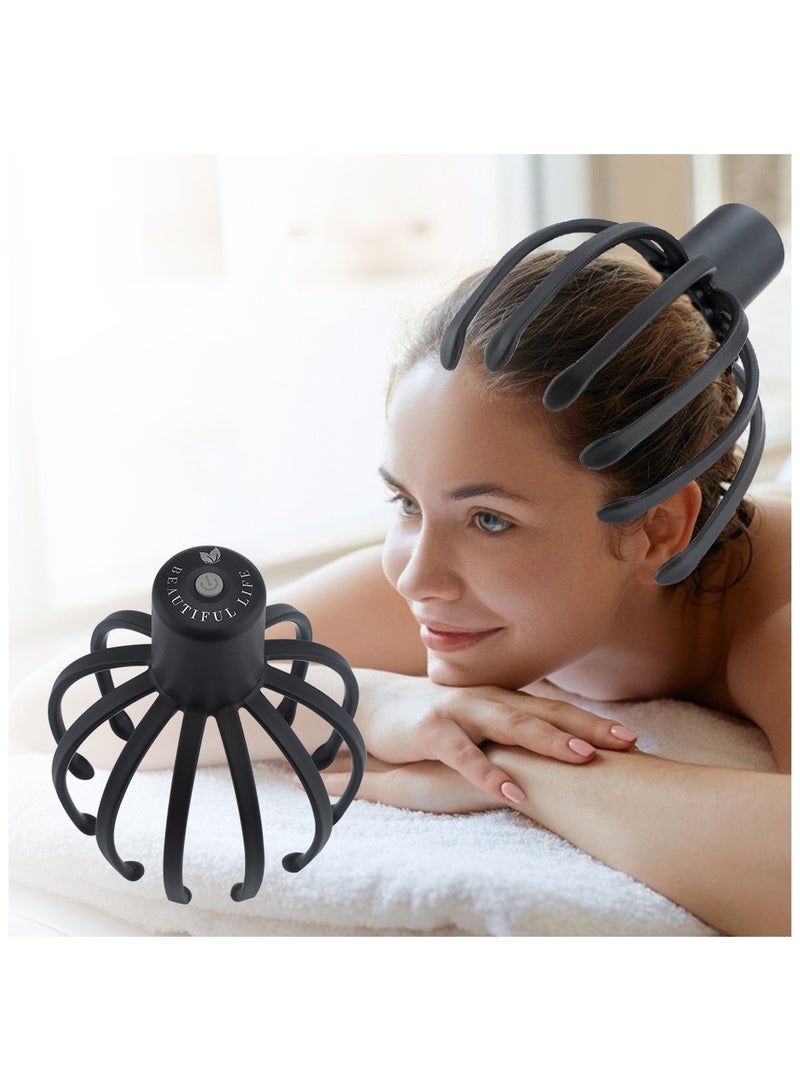 general Multi-claw Electric Massager Head Scalp Kneading Massager Octopus Electric Head Massage Claw - Image 2
