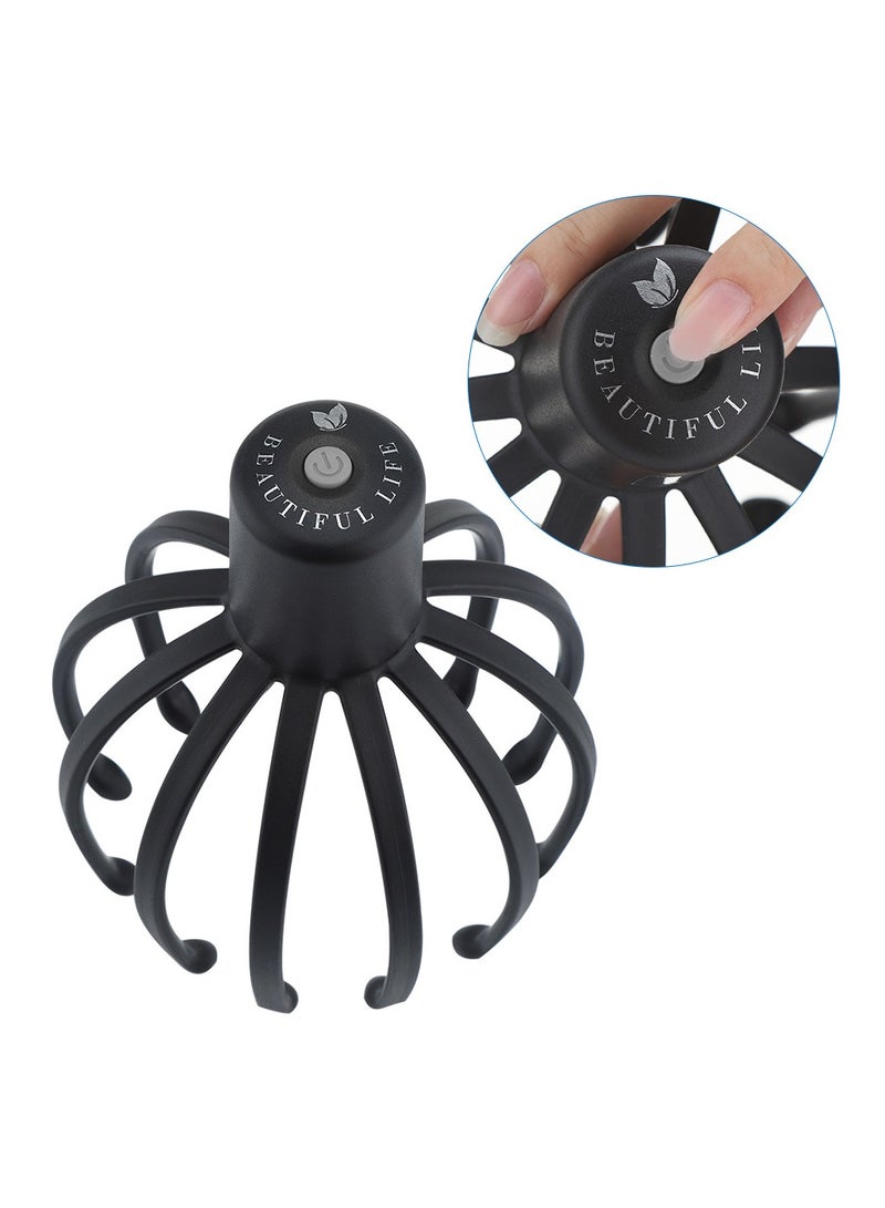 general Multi-claw Electric Massager Head Scalp Kneading Massager Octopus Electric Head Massage Claw - Image 4