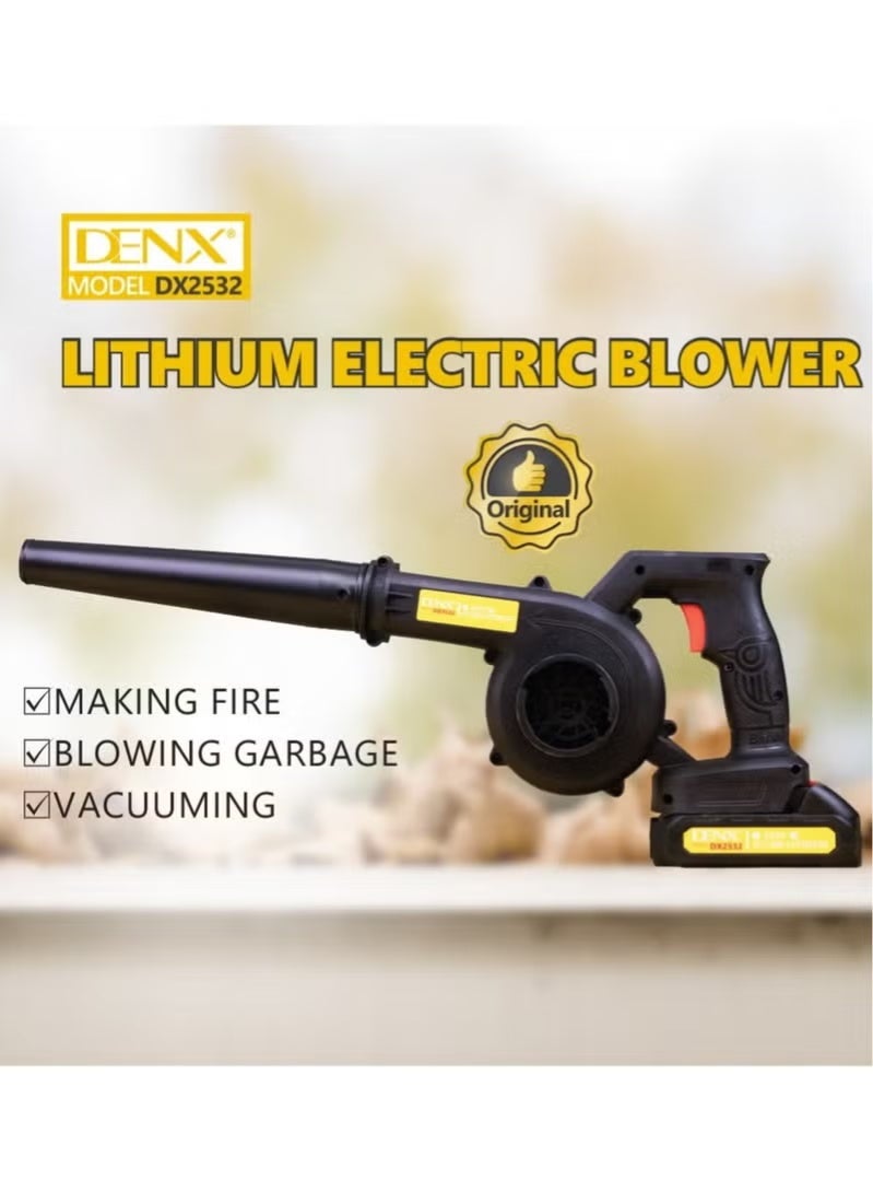 دينكس DX2532 Electric Blower 550W – Powerful Garden Cleaning & Dirt Vacuuming Tool, Lightweight, Easy to Use, Efficient Outdoor Leaf & Debris Remover - Image 3