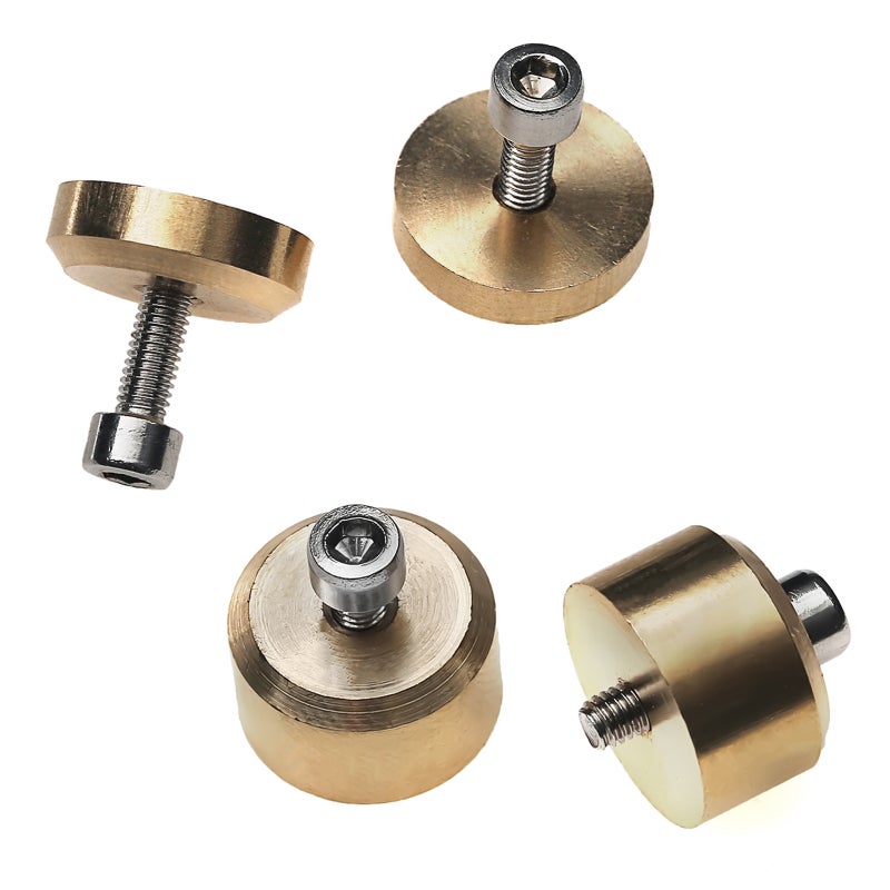 4 PCS Brass Chassis Weight Balancer Counterweight Replacement for Tamiya HSP Kyosho Sakura YOKOMO Remote Control Drift Touring Car Upgrade Parts - Image 2