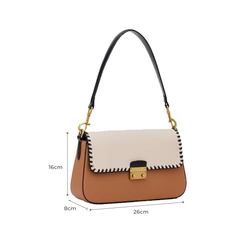 Miraggio Women Sarah Structured Casual Shoulder Bag Stylish| Shoulder Bag, Multicolour - Image 3