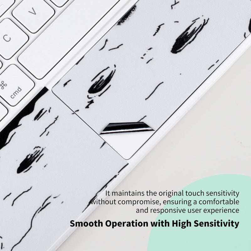 IMMOENUC Protective Skin Sticker for 2026 2025 iPad Air M4 M3 13-inch Magic Keyboard 3-Side ull Coverage Protective Vinyl Decals Self-Adhesive,Pre-Cut (Top/Bottom/Keyboard Panel)（Earth Pattern） - Image 4