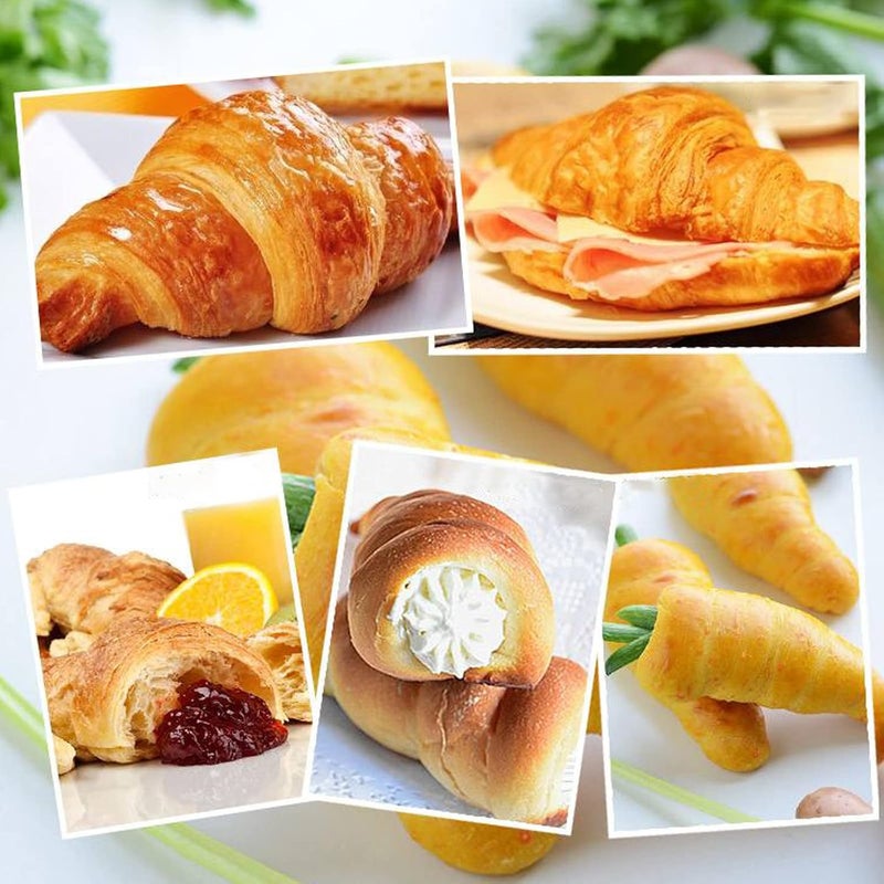 PCTC 6 Pack Cannoli Tubes, 5 inch Large Stainless Steel Cannoli Forms Non-stick Cream Horn Danish Pastry Molds for Croissant Shell Cream Roll - Image 4