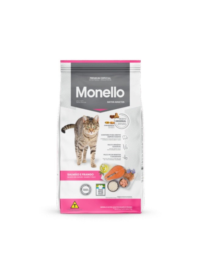 MONELLO Chicken And Salmon Cat Food - 15 KG - Image 2