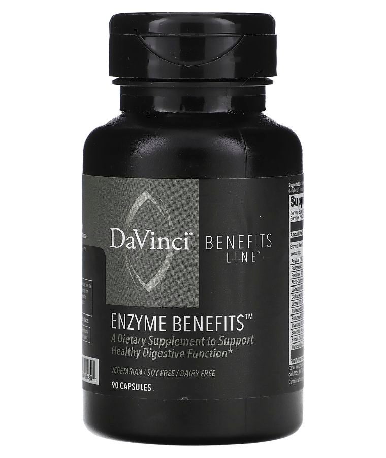DaVinci Laboratories Enzyme Benefits  90 Capsules