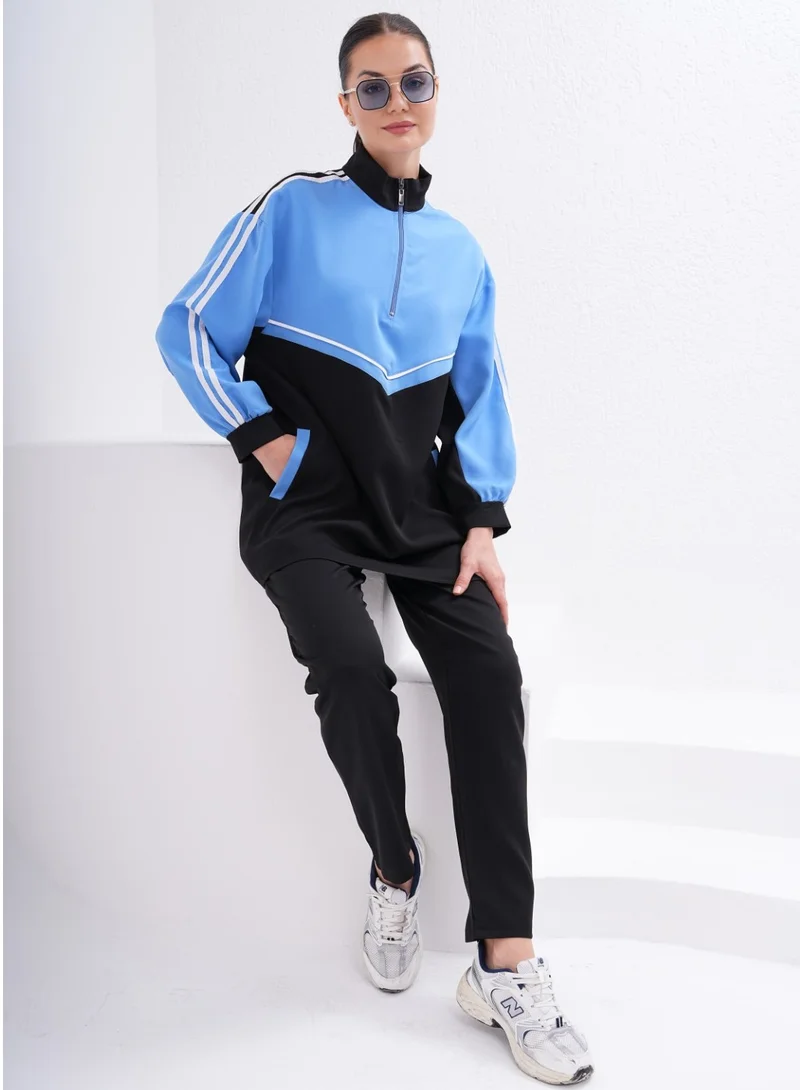 مارفيلا باي رشا طقم رياضي قطعتين بسحاب