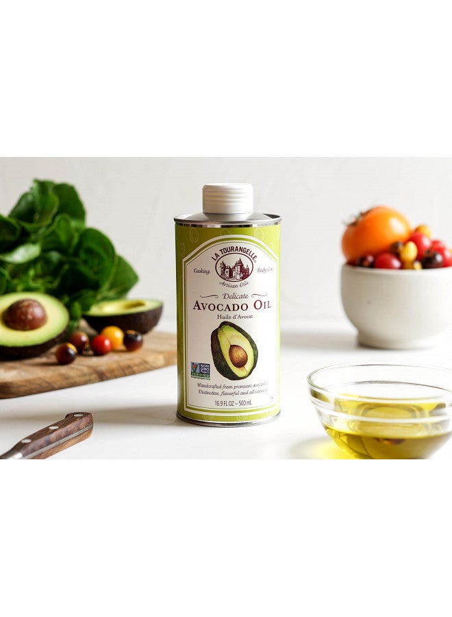 La Tourangelle La Tourangelle, Avocado Oil, All-Natural Handcrafted from Premium Avocados, Great for Cooking, as Butter Substitute, and for Skin and Hair, 8.45 fl oz  - Image 2
