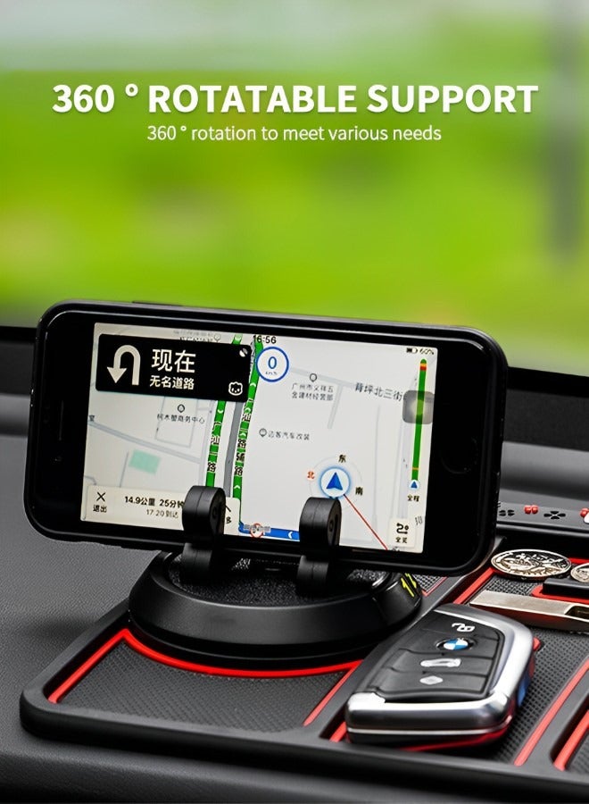 GROIC 4 in 1 Non-Slip Phone Pad for Car,Anti-Slip Mat Car Phone Holder with Mount,Car Dashboard Accessories,Temporary Car Parking Card Number Plate and Aromatherapy,Car Interior  - Image 5