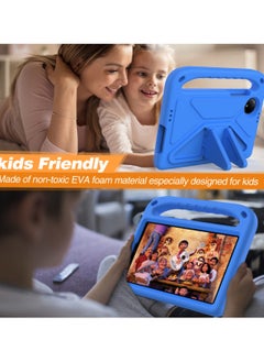 Best Choice Products For Redmi Pad SE 8.7 Case,Lightweight Kids Friendly Shockproof Handle Stand Case with Kickstand & Pencil Stylus Holder for Xiaomi Redmi Pad SE 8.7 Inch,Blue  - Image 3