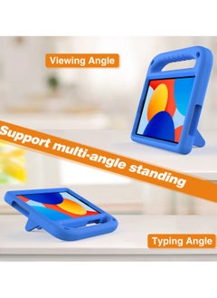 Best Choice Products For Redmi Pad SE 8.7 Case,Lightweight Kids Friendly Shockproof Handle Stand Case with Kickstand & Pencil Stylus Holder for Xiaomi Redmi Pad SE 8.7 Inch,Blue  - Image 2
