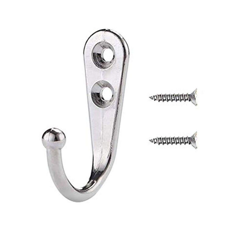 DIY Crafts Design # No 3, Pack Of 20 Pcs, Wall Mounted Single Robe Hooks with(Pack (Design # No 3, Pack Of 20 Pcs) - Image 1