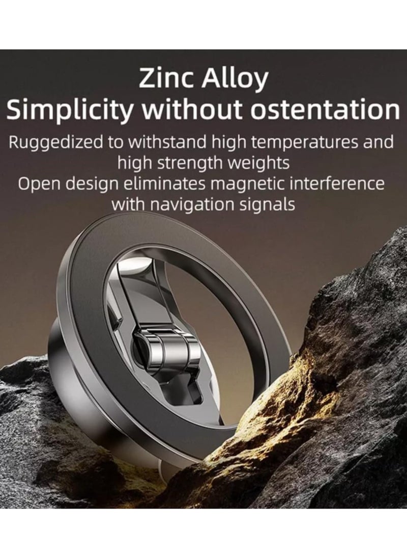 ELTRAZONE Magnetic Car Mount Holder D20 | Strong Magnetic Grip | Adjustable Phone Mount | Universal Compatibility for Smartphones, GPS Devices & More | Easy Installation - Image 4
