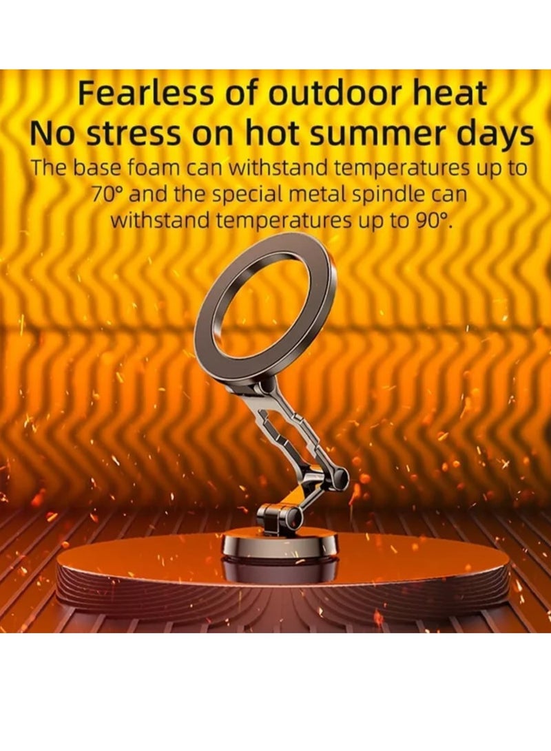 ELTRAZONE Magnetic Car Mount Holder D20 | Strong Magnetic Grip | Adjustable Phone Mount | Universal Compatibility for Smartphones, GPS Devices & More | Easy Installation - Image 5