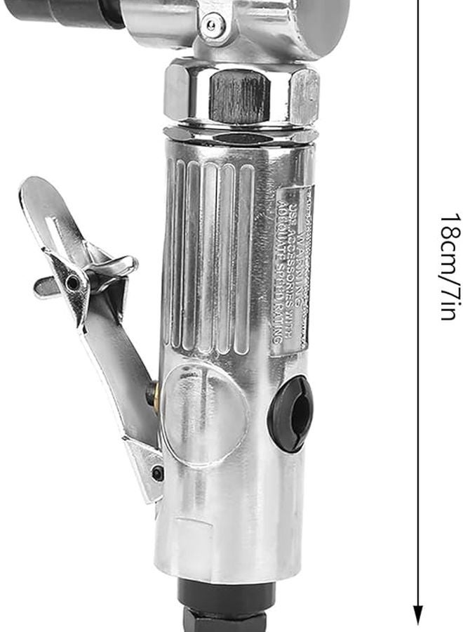 90 Degree Bending Pneumatic Die Grinder with 2 Inch Disc for Metal Wood Rubber Polishing - Image 4