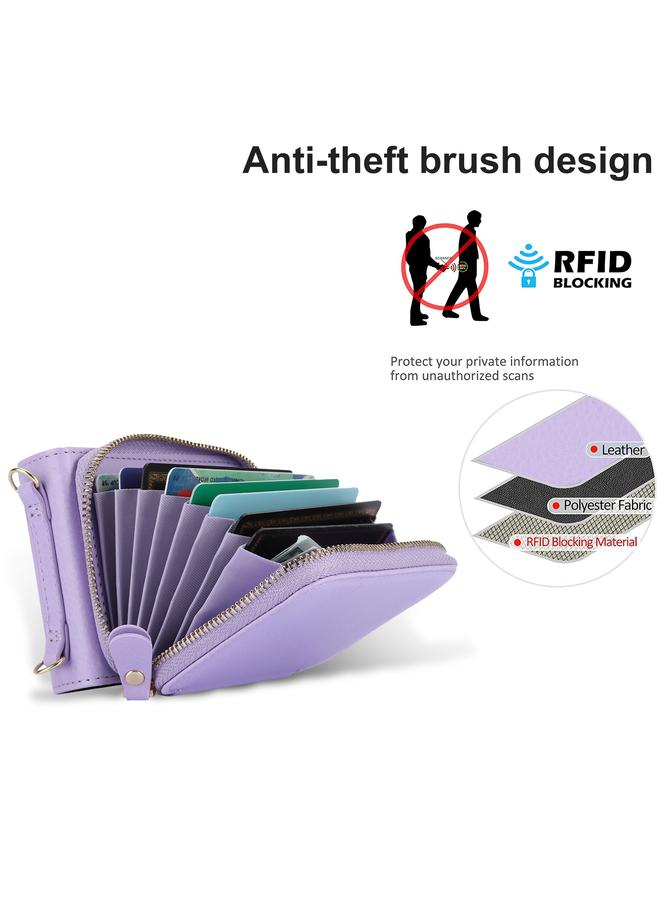 اس-توب جراب لهاتف Motorola Razr 40 مع حبل طويل وقصير وسحاب وفتحة للبطاقات، جراب قابل للطي - Image 3