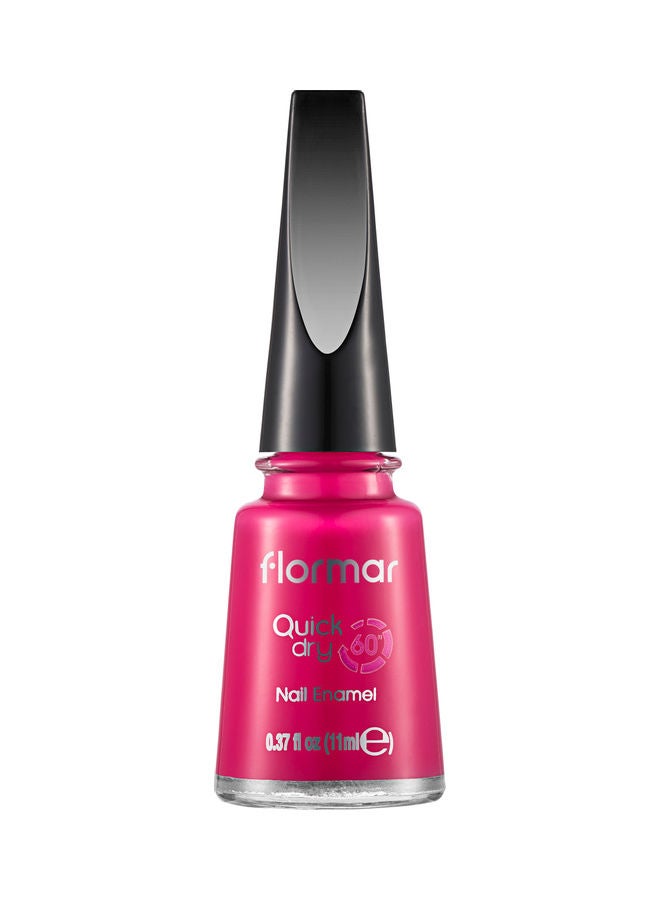 flormar Quick Dry Nail Enamel Pink - Image 1