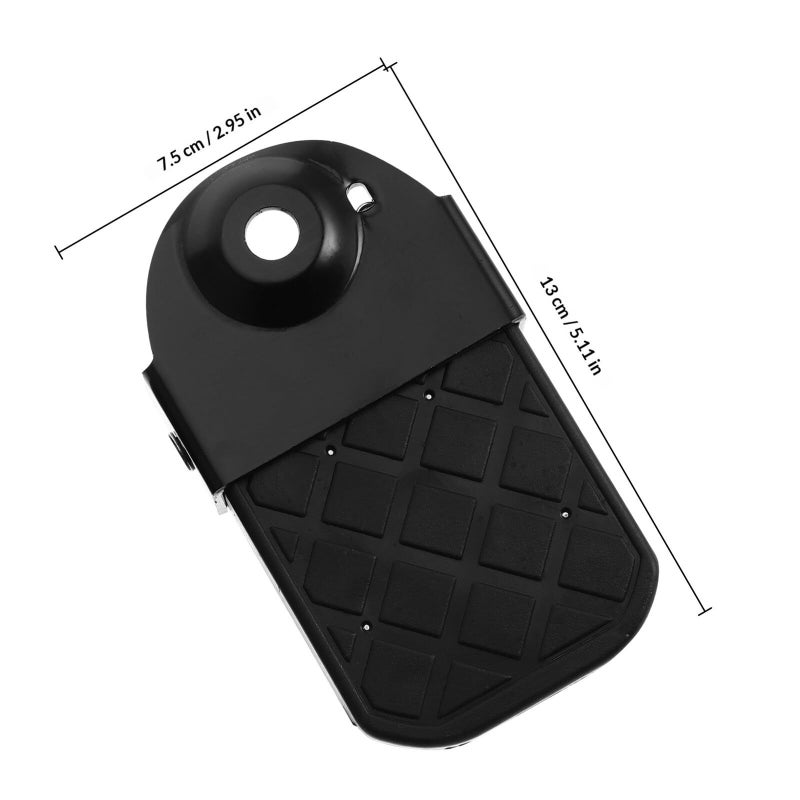 Gadpiparty Motorcycle ATV Folding Rear Passenger Foot Pegs Pedals Heavy Duty Non Slip Footrest For Electric Bikes Off Road Vehicles - Image 3