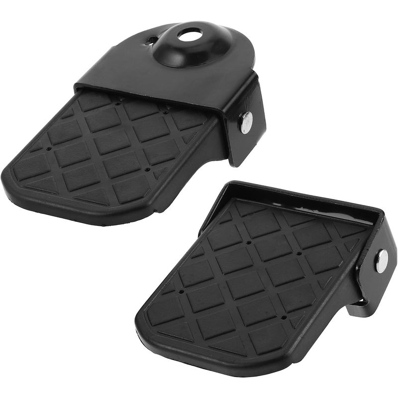Gadpiparty Motorcycle ATV Folding Rear Passenger Foot Pegs Pedals Heavy Duty Non Slip Footrest For Electric Bikes Off Road Vehicles - Image 2