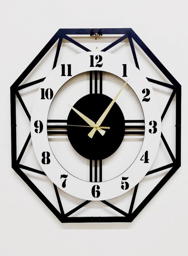 DREAMNILAYAM Wall Clock Decor Art Sculpture for Home Office Living Room Bedroom - Image 1