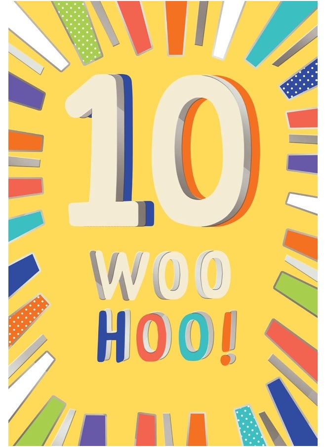 UK Greetings 10 Woo Hoo! Birthday Card - pzsku/Z75C8F6DFA69751FF46CEZ/45/_/1737464007/f780bd44-3ba2-41b7-85a6-73f0d5431ac6